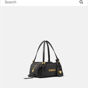 Versace tag nappa bowling mini bag NWT